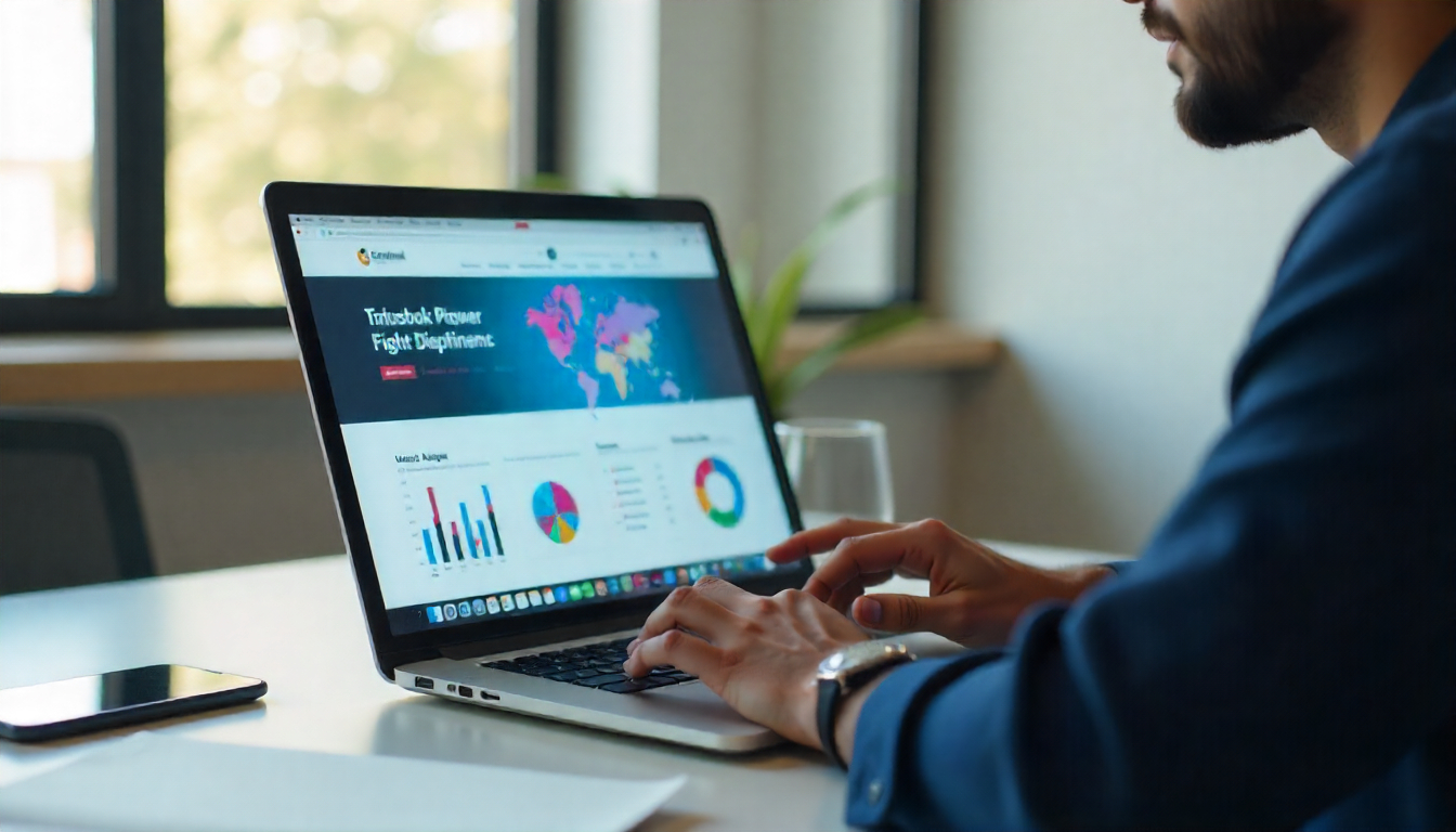 freepik a professional digital marketer reviewing a modern 16359