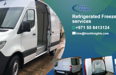 Fresh Freights Refrigerated Transport | Chiller van & Freezer Trucks Rental Dubai, UAE