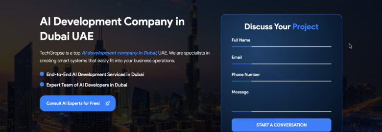 TechGropse – Artificial Intelligence (AI) Developers & AI Consultants in Dubai UAE