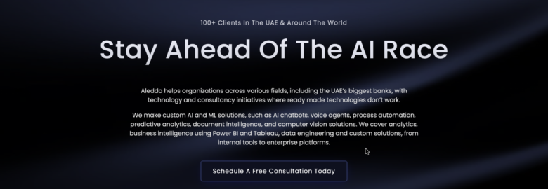 Aleddo Technologies | AI Seal Certified Company in the UAE