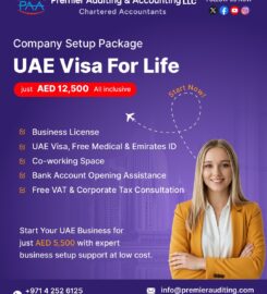 Premier Auditing & Accounting (PAA): Chartered Accounting Firm in Dubai, UAE