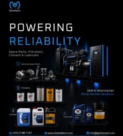 GlobeMech Trading Maintenance & Contracting in Qatar | Diesel Generator Maintenance