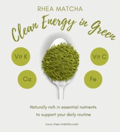 Rhea Matcha – Ceremonial Matcha Powder Dubai