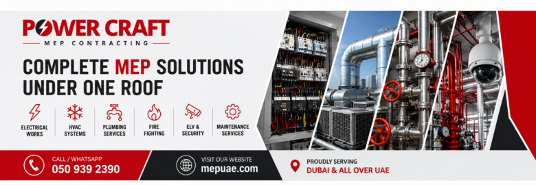 Power Craft MEP Contracting | MEP Contracting Company in Dubai