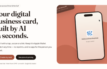 My Koroot | NFC Business Cards Company in Muscat Oman