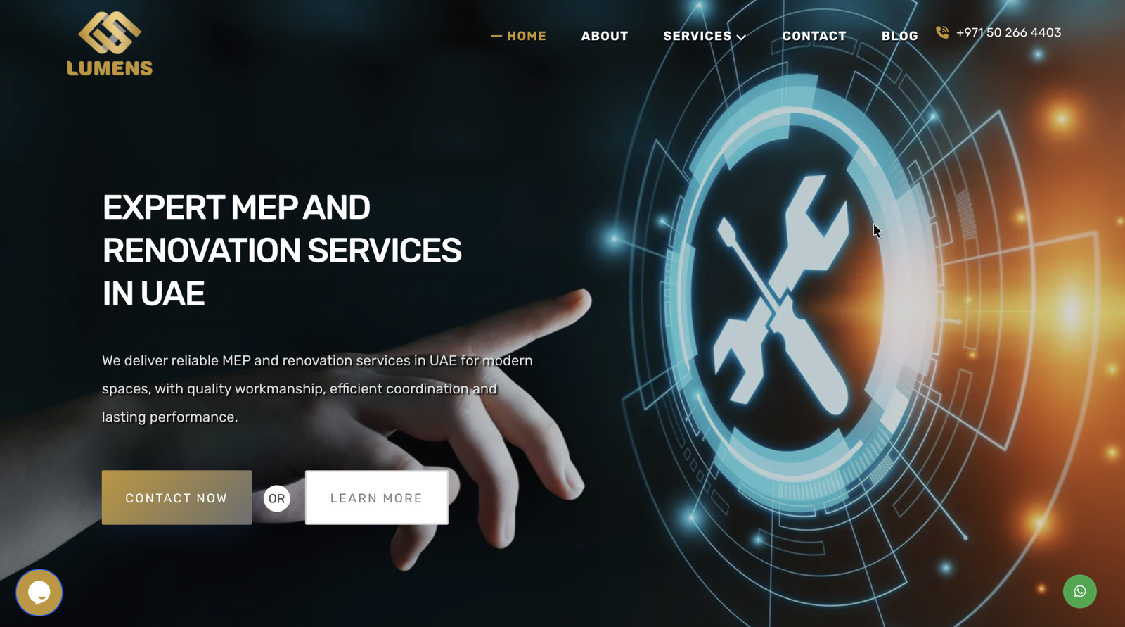 LUMENS MEP Company in Dubai, UAE